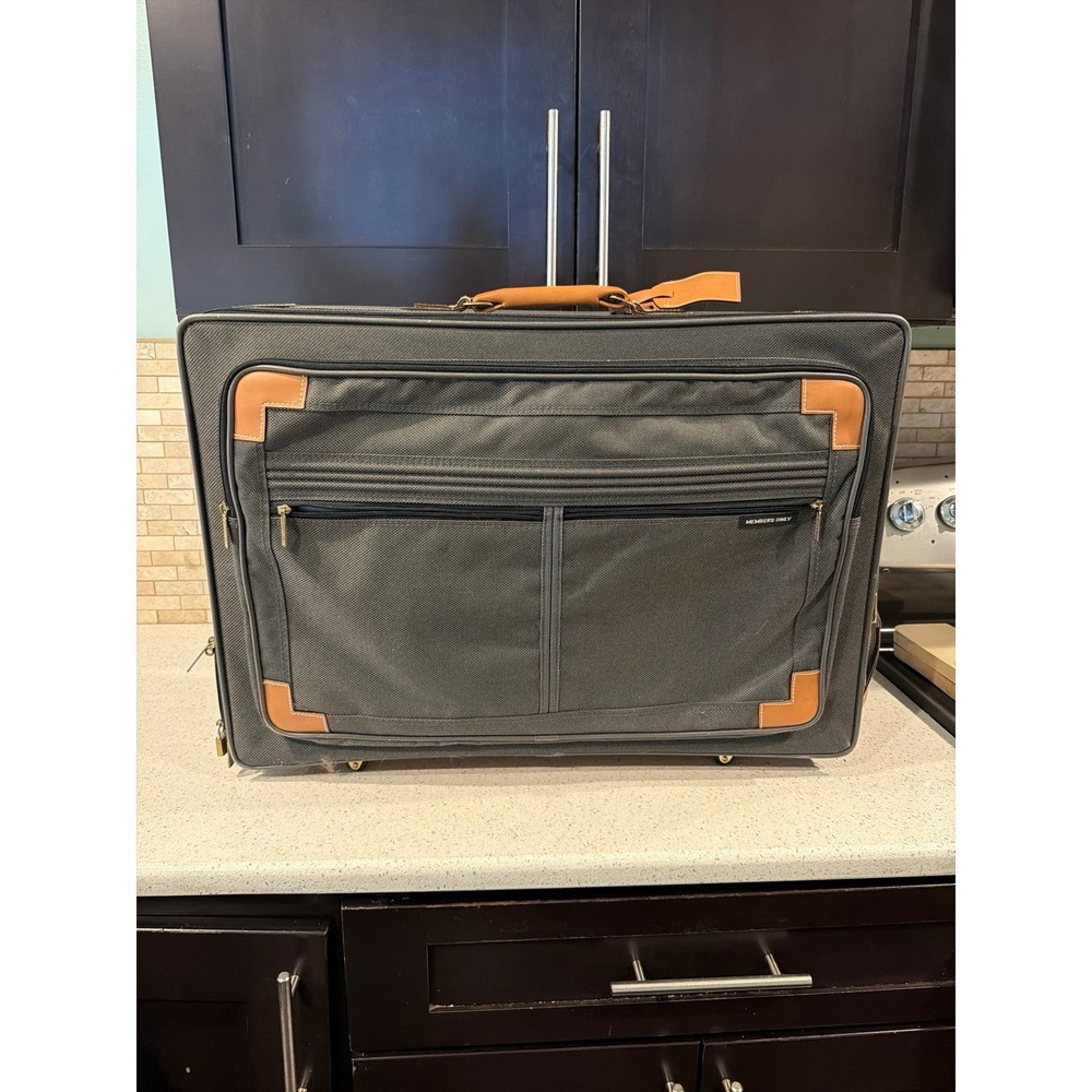 Vintage 80s Members Only Garment Suit Bag